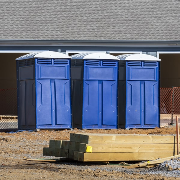 are there any restrictions on what items can be disposed of in the porta potties in Dunn TX